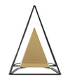 Piramide Gold C/Ferro cm 15x15x21 (2)
