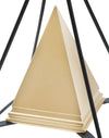Piramide Gold C/Ferro cm 15x15x21 (4)