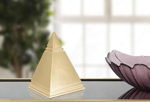 Piramide Gold cm 11,5x11,5x15,5 (1)