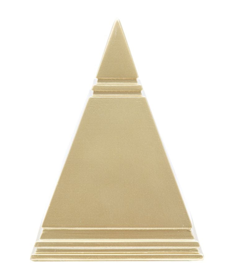 Piramide Gold cm 11,5x11,5x15,5 (2)