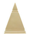 Piramide Gold cm 11,5x11,5x15,5 (2)
