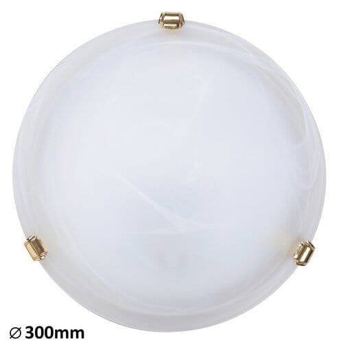 Plafoniera Alabastro 3201 Bianco