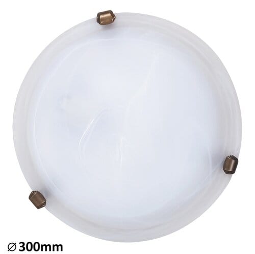 Plafoniera Alabastro 3203 Bianco