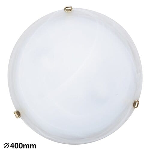 Plafoniera Alabastro 3301 Bianco
