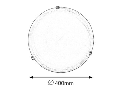 Plafoniera Alabastro 3301 Bianco (1)