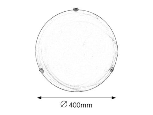 Plafoniera Alabastro 3302 Bianco (1)