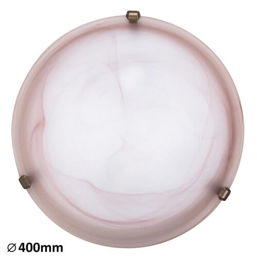 Plafoniera Alabastro 3353 Bianco