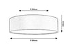Plafoniera Aldona 3859 Blu (1)