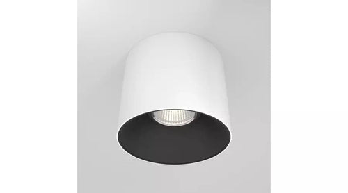 Plafoniera Alfa Bianco e Nero