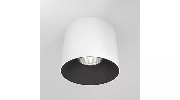 Plafoniera Alfa Bianco e Nero