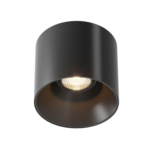 Plafoniera Alfa Nero