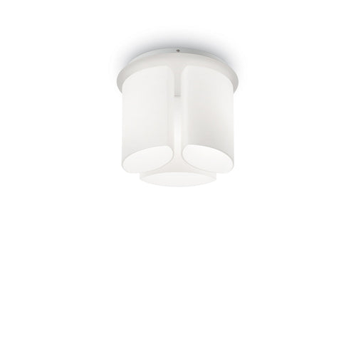 Plafoniera Almond PL3 Bianco