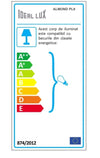 Plafoniera Almond PL9 Bianco (1)