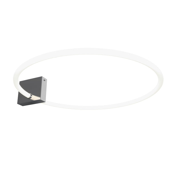 Plafoniera Anillo Cromo