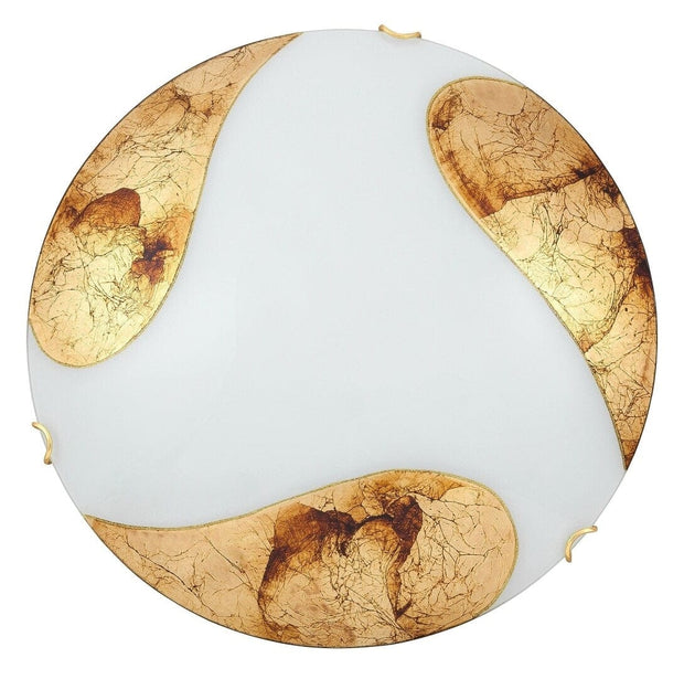 Plafoniera Art Gold Large 1942 Bianco