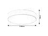 Plafoniera Artemis 5682 Bianco (3)