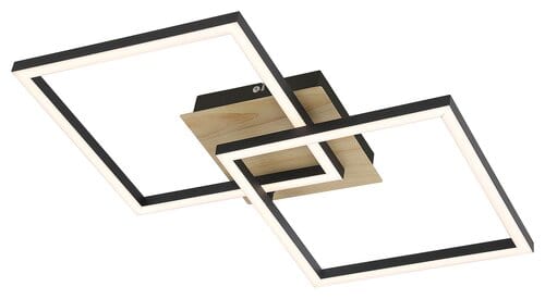 Plafoniera Ashton 6589 Nero