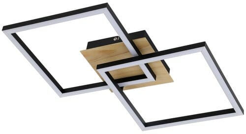 Plafoniera Ashton 6589 Nero (1)