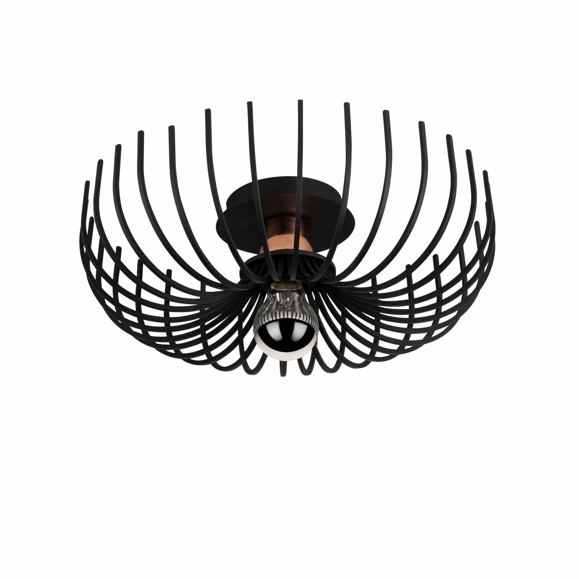 Plafoniera Aspendos N-641 Nero (4)