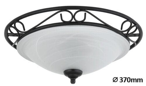 Plafoniera Athen 3722 Nero