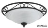 Plafoniera Athen 3722 Nero
