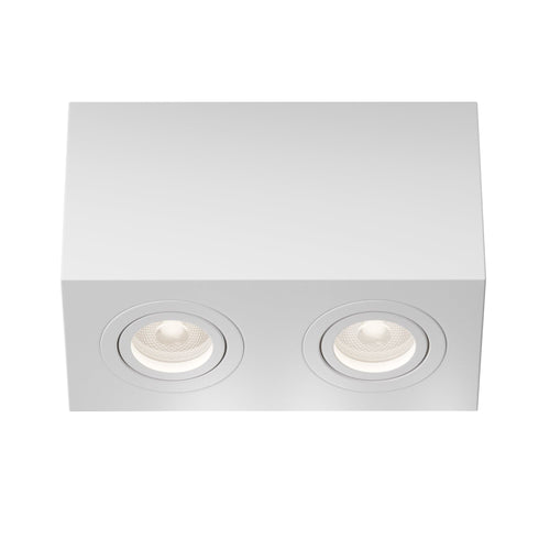 Plafoniera Atom Bianco