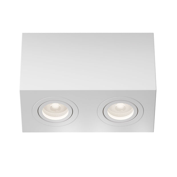 Plafoniera Atom Bianco