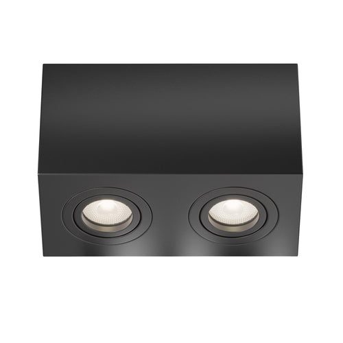 Plafoniera Atom Nero