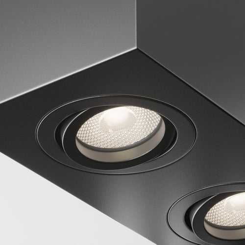 Plafoniera Atom Nero (1)