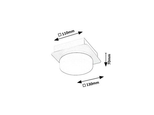 Plafoniera Attichus 75001 Nero (4)
