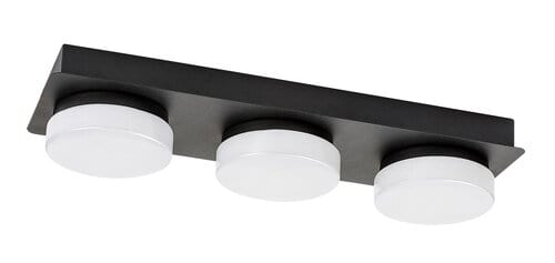 Plafoniera Attichus 75003 Nero (1)