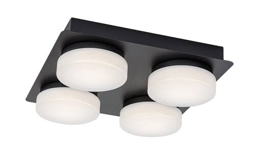 Plafoniera Attichus 75004 Nero