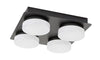 Plafoniera Attichus 75004 Nero (1)