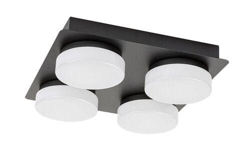 Plafoniera Attichus 75004 Nero (1)