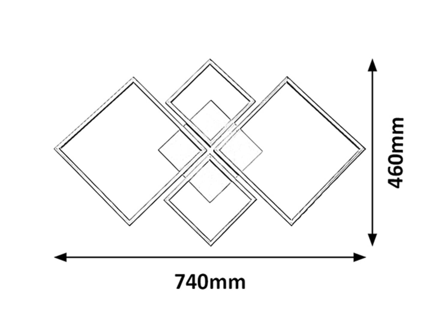 Plafoniera Azra 2186 Cromo (5)
