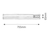 Plafoniera Bath Large 2323 Bianco (5)
