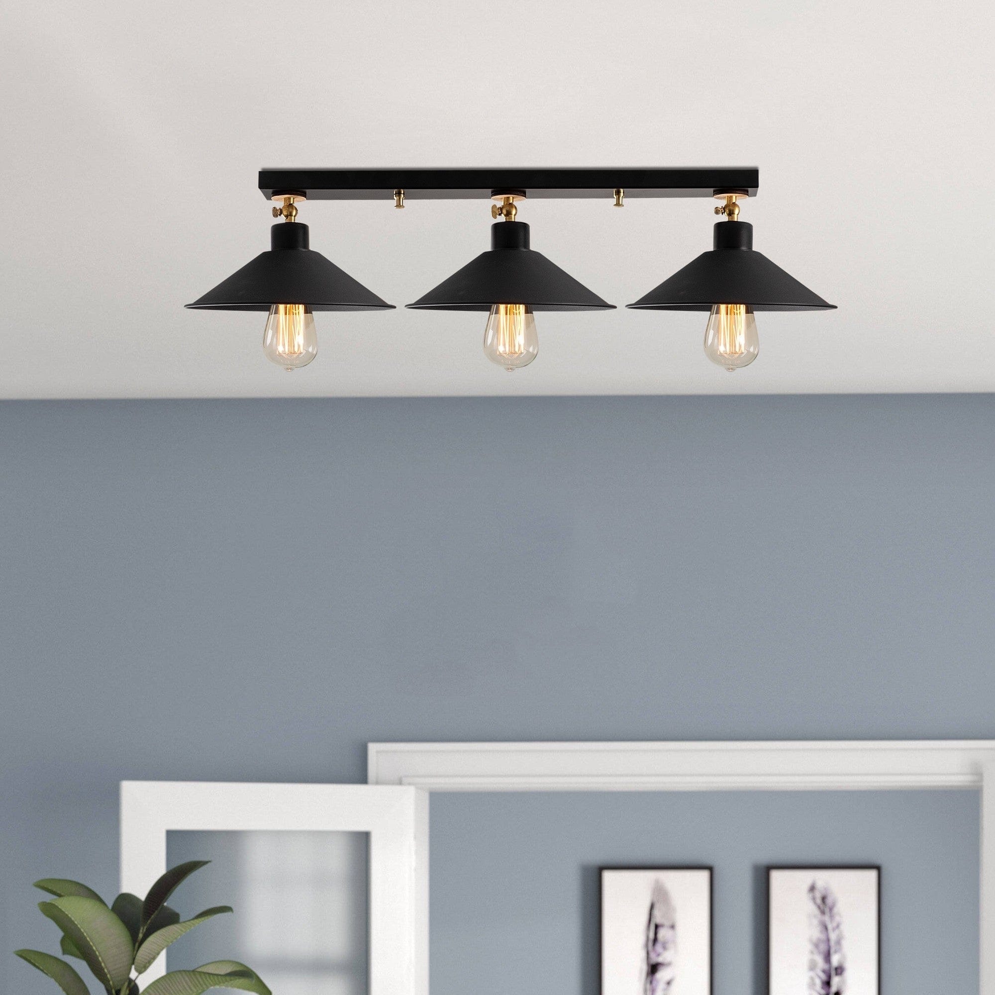 Plafoniera Berceste N-660 Nero (1)