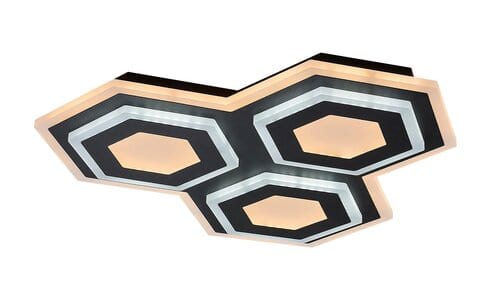 Plafoniera Bitsi 71115 Nero