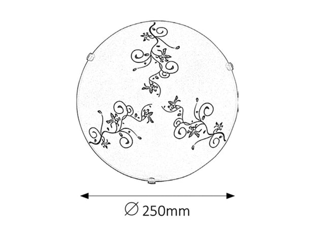 Plafoniera Bloomy 1847 Bianco (2)