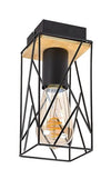 Plafoniera Boire 71021 Nero