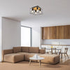 Plafoniera Boire 71024 Nero (6)