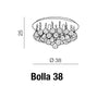 Plafoniera Bolla 38 AZ1286 Cromo (3)