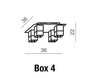 Plafoniera Box 4 AZ0178 Cromo (2)
