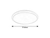 Plafoniera Brandon Small 1429 Bianco (3)