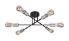 Plafoniera Branwen 71026 Nero (1)