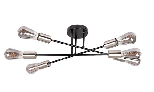 Plafoniera Branwen 71026 Nero (2)
