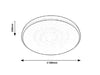 Plafoniera Bruce 2117 Bianco (12)