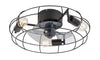 Plafoniera Cadmus 71043 Nero (1)