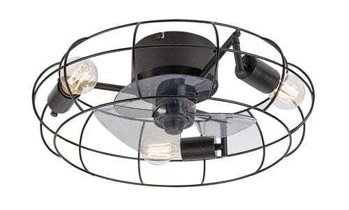 Plafoniera Cadmus 71043 Nero (1)