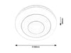 Plafoniera Calvin 3015 Bianco (12)